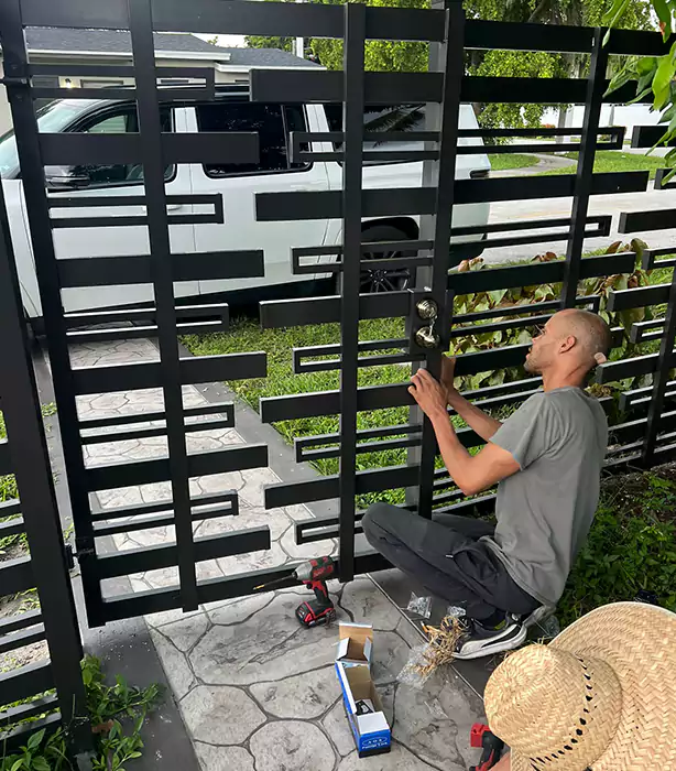 Driveway Gate Repair in Virginia Gardens, FL