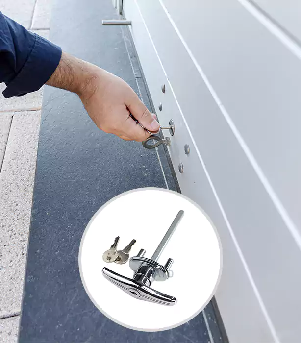 Garage Door Lock Replacement in Virginia Gardens, FL