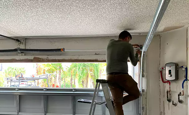Garage Door Rail Replacement in Virginia Gardens, FL