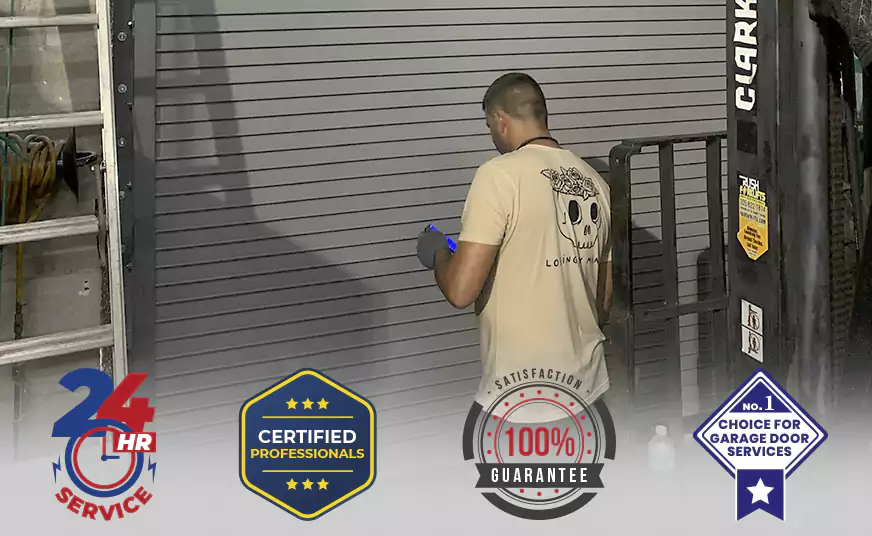 Garage Door Bottom Panel Repair in Virginia Gardens, FL