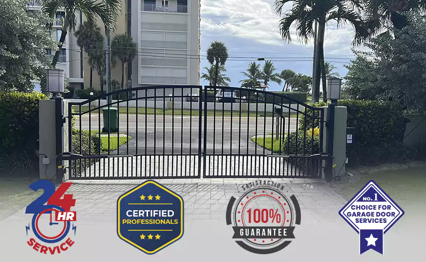Electric Driveway Gate Repair in Virginia Gardens, FL