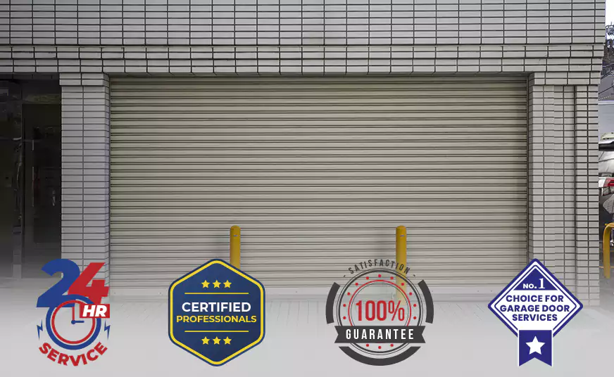 New Amarr Automatic Roll Up Garage Doors Installation in Virginia Gardens, FL