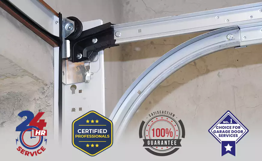 Garage Door Roller Track Replacement in Virginia Gardens, FL