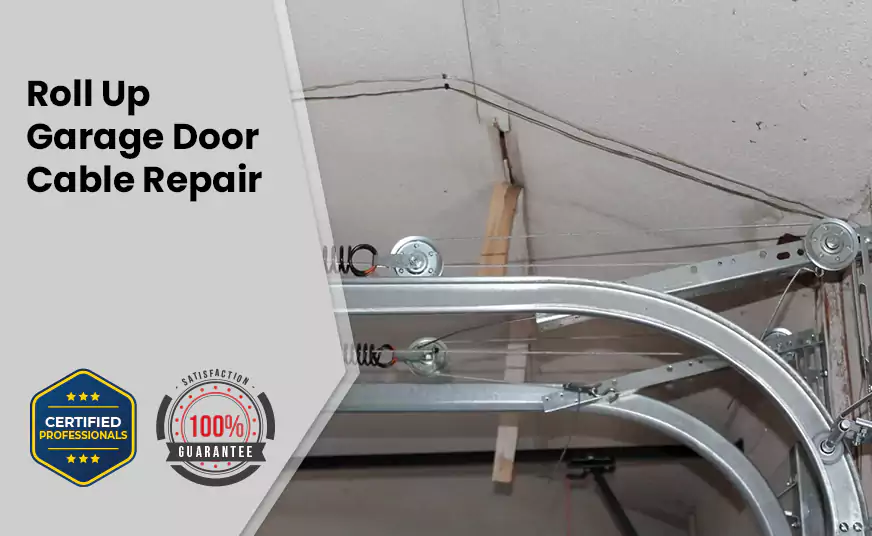 Roll Up Garage Door Cable Repair in Virginia Gardens, FL