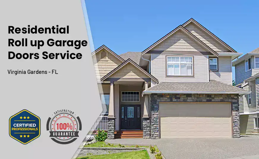 Residential Roll Up Garage Door Virginia Gardens - FL