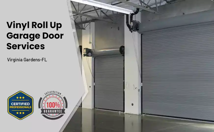 Vinyl Roll Up Garage Doors Virginia Gardens-FL 